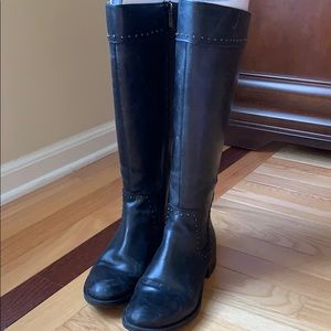 Circa knee high black boots
